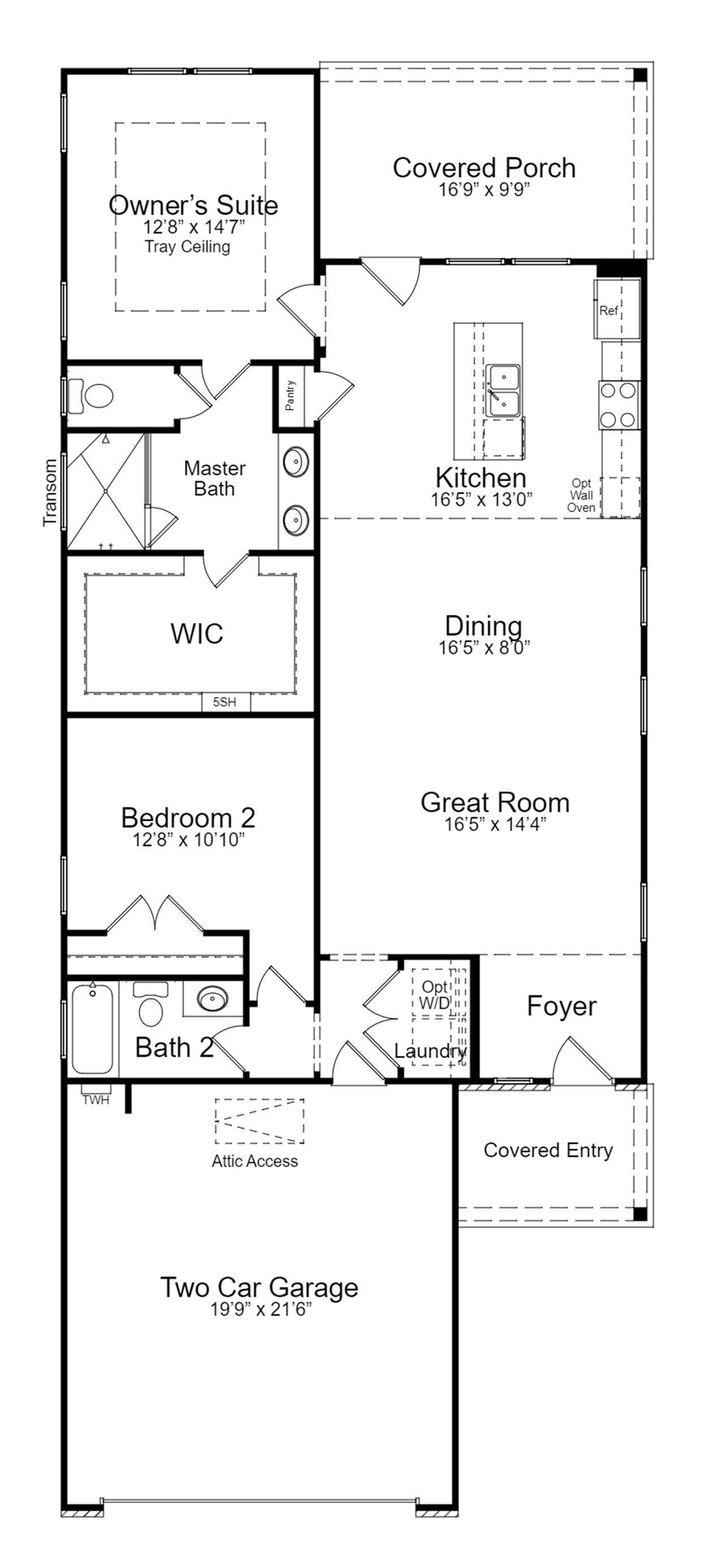 Almond Floorplan Standard