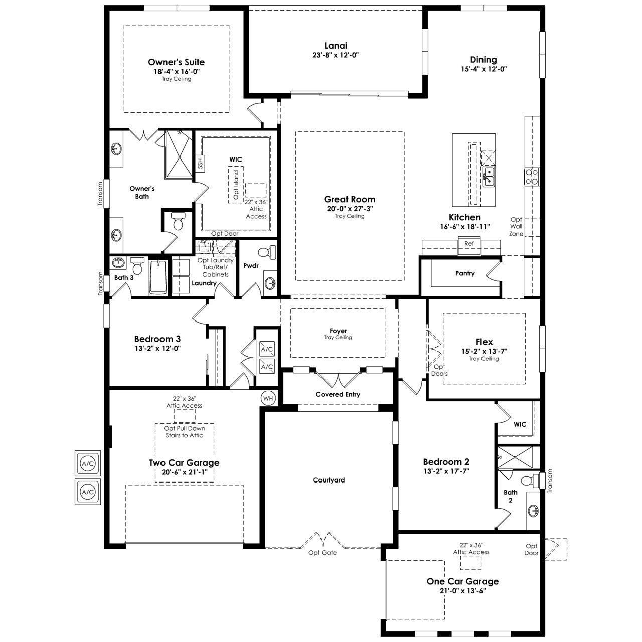 Victoria Model Home | Floorplan