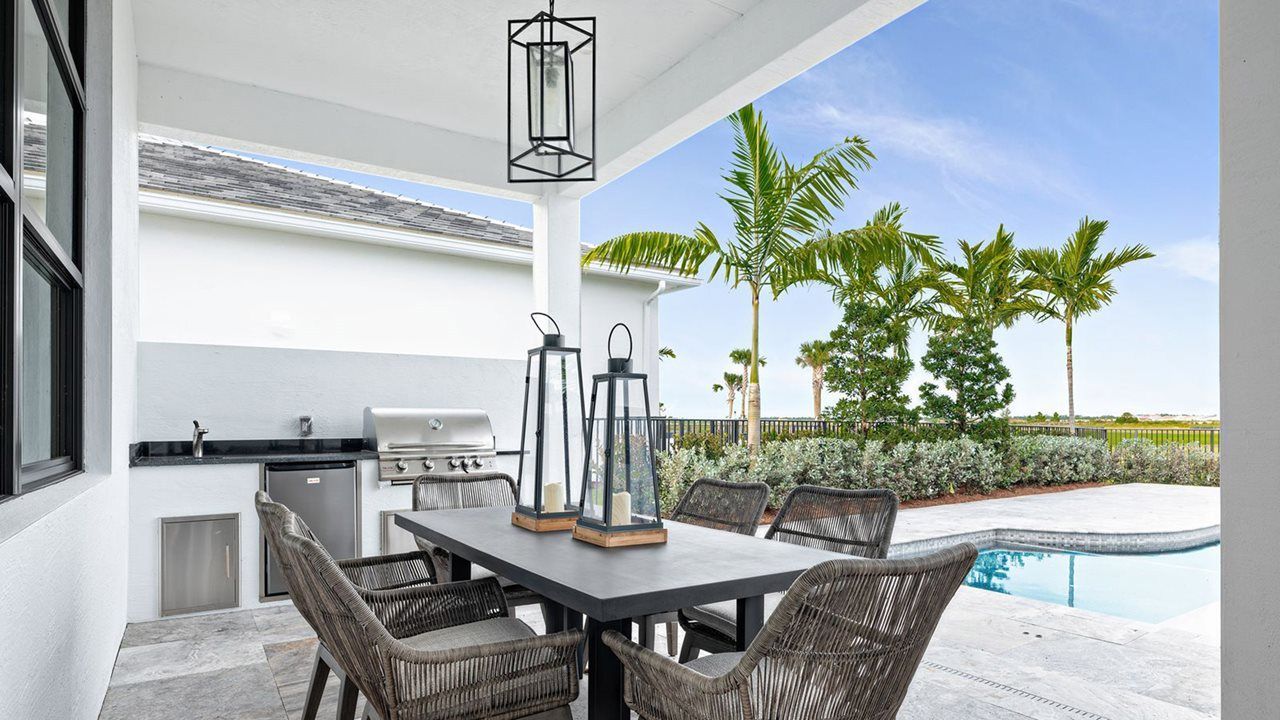 Priscilla Model Home | Lanai