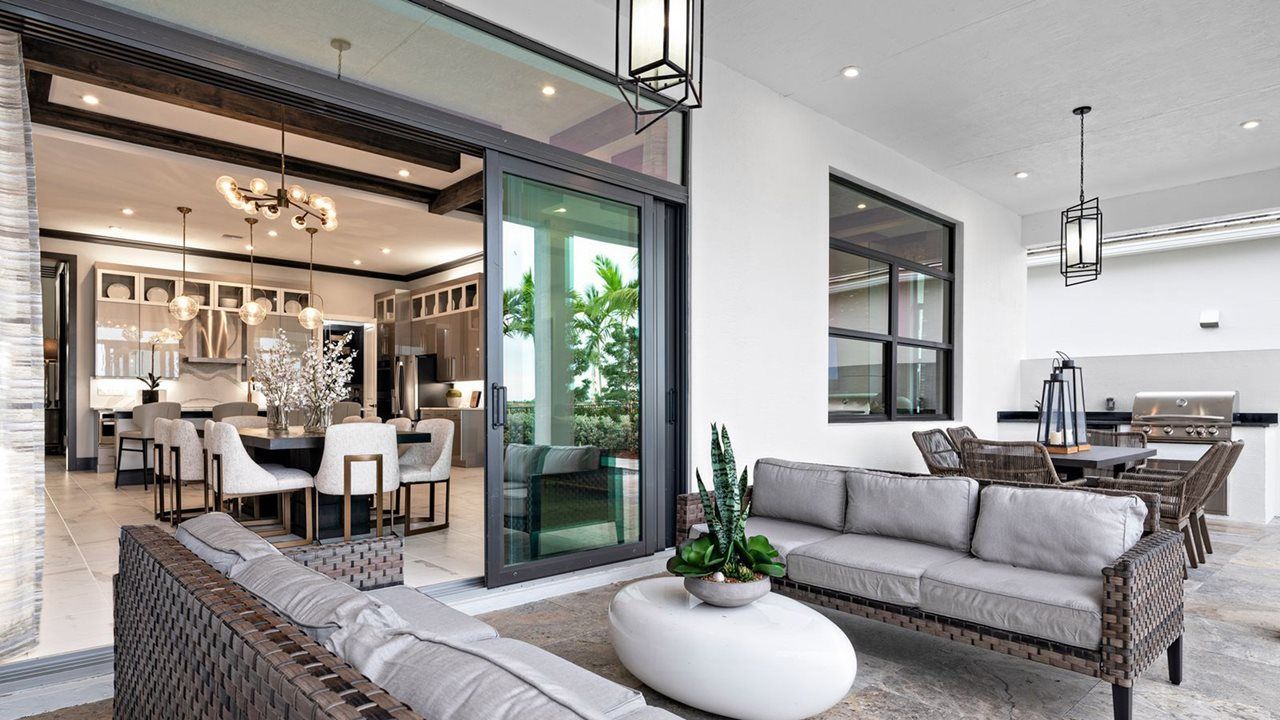 Priscilla Model Home | Lanai