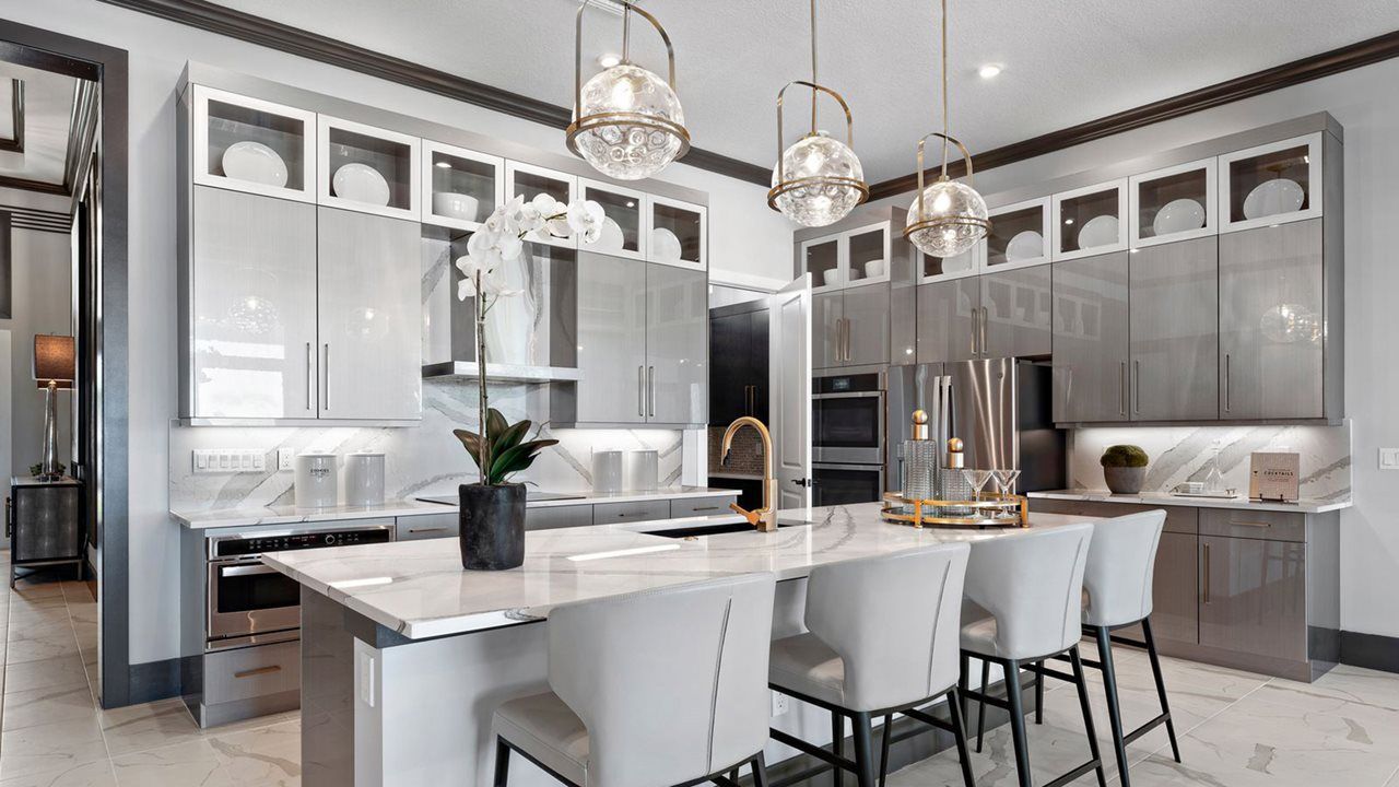 Priscilla Model Home | Island Kitchen