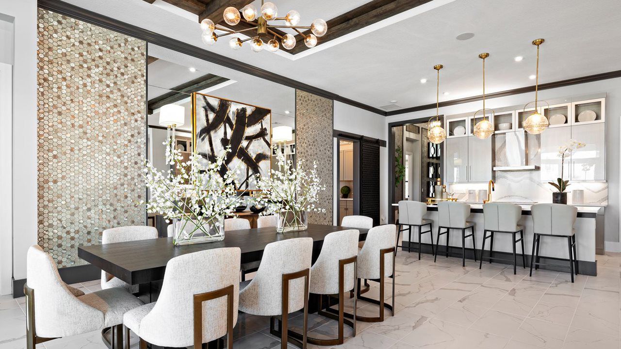 Priscilla Model Home | Dining