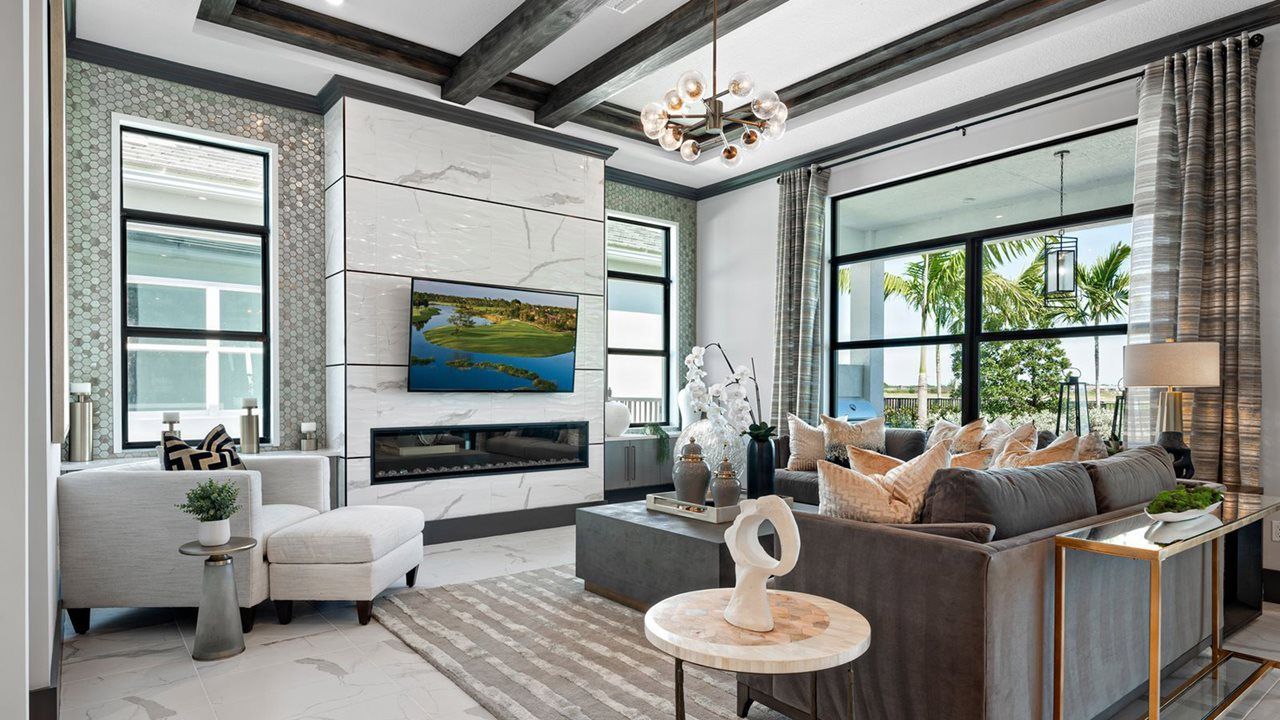 Priscilla Model Home | Great Room