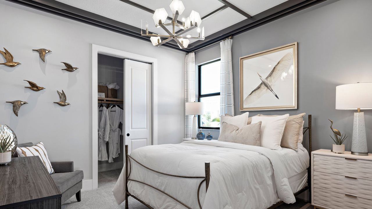 Priscilla Model Home | Secondary Bedroom