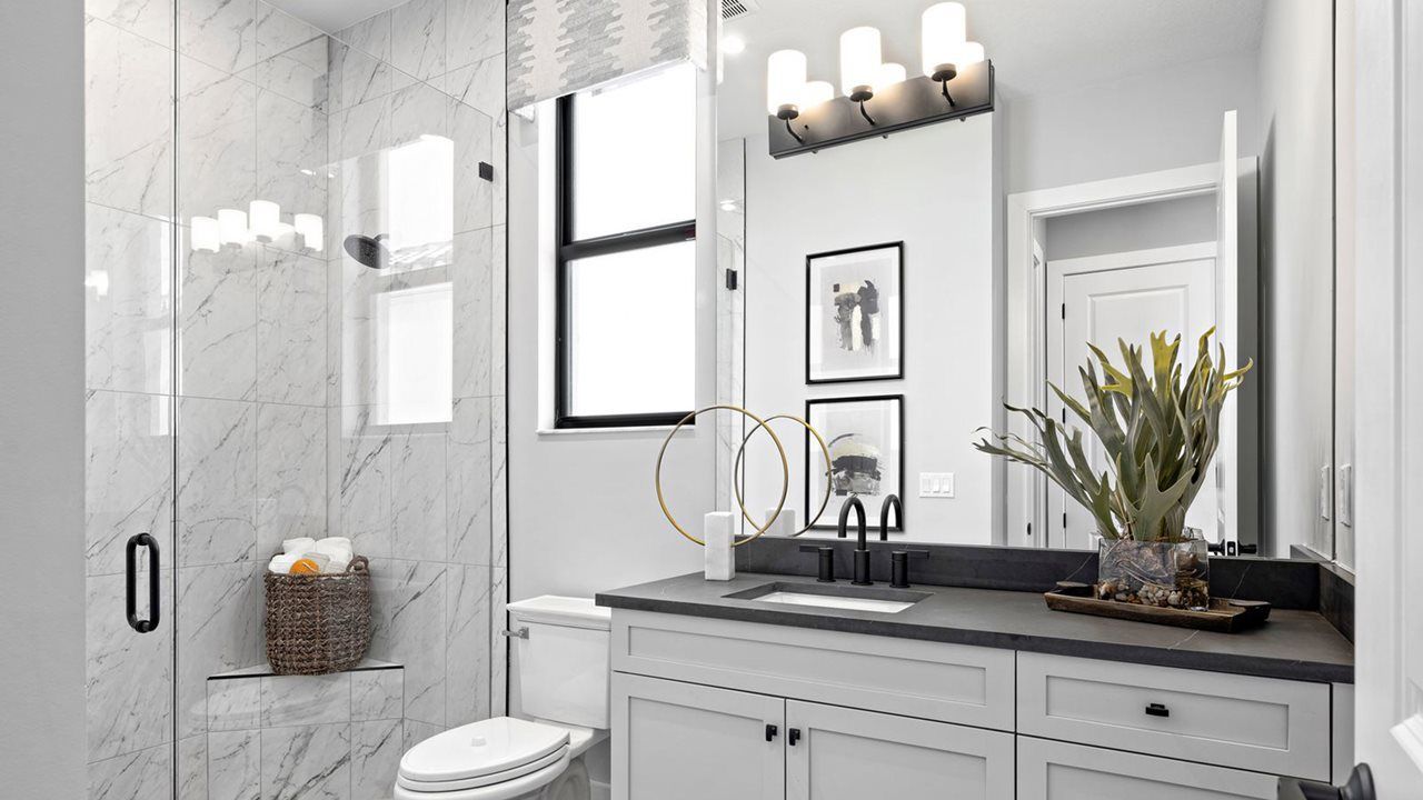 Priscilla Model Home | Secondary Bath