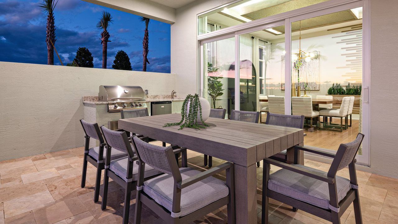 Tori Model Home | Lanai