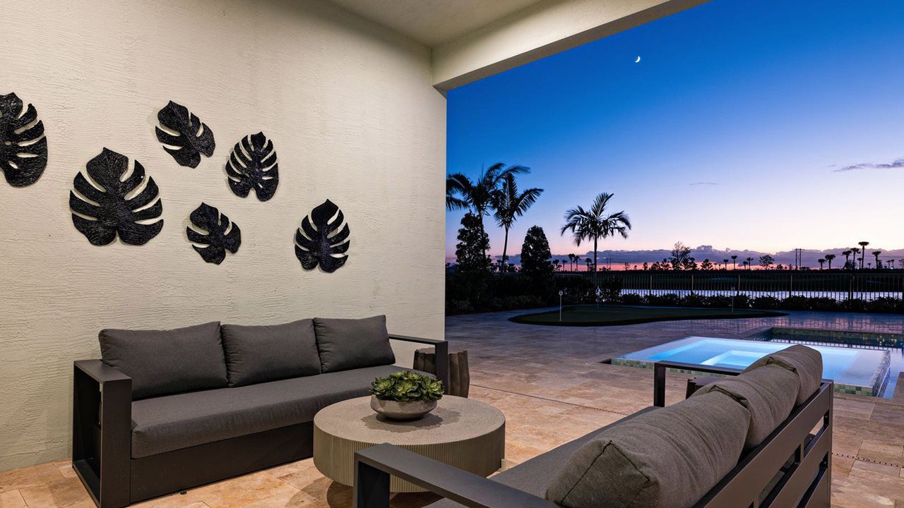 Tori Model Home | Lanai
