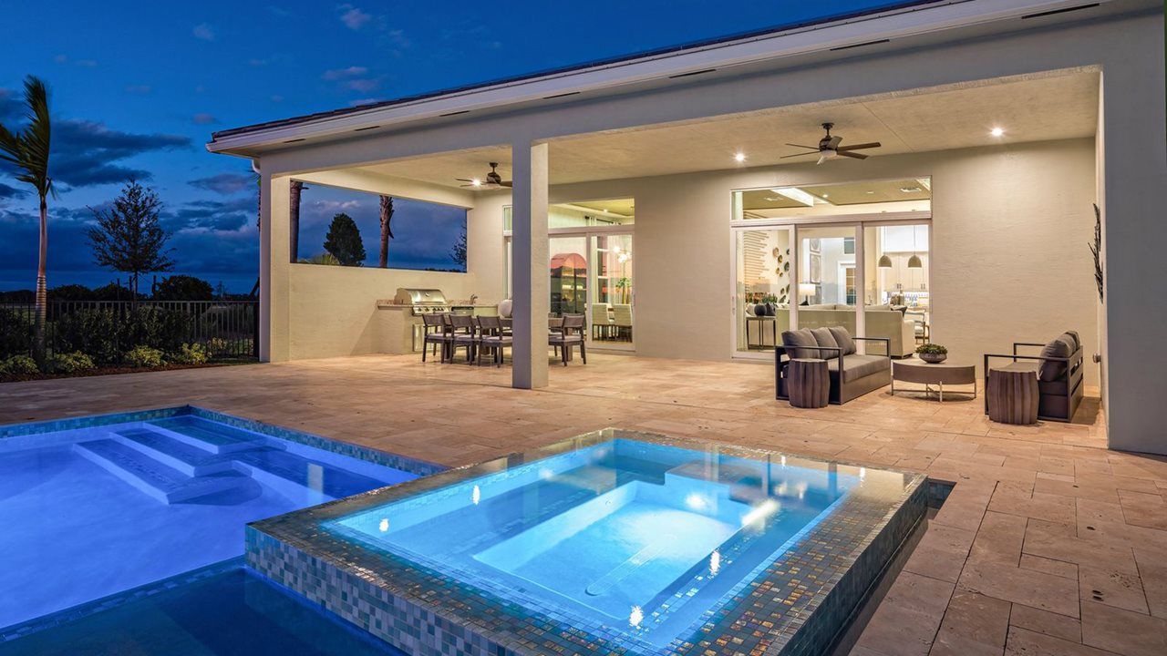 Tori Model Home | Pool and Lanai