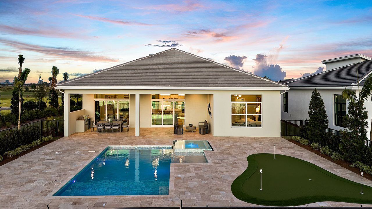 Tori Model Home | Rear Exterior