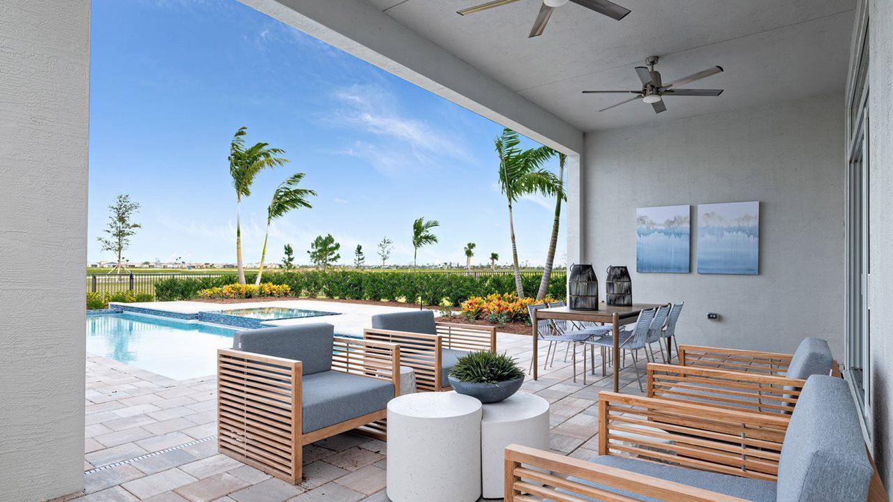 Jordan Model Home | Lanai