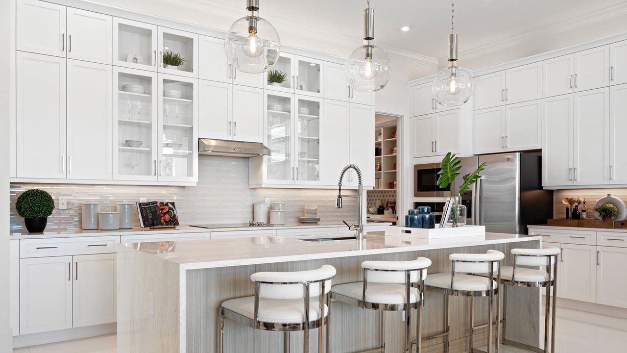 Jordan Model Home | Island Kitchen