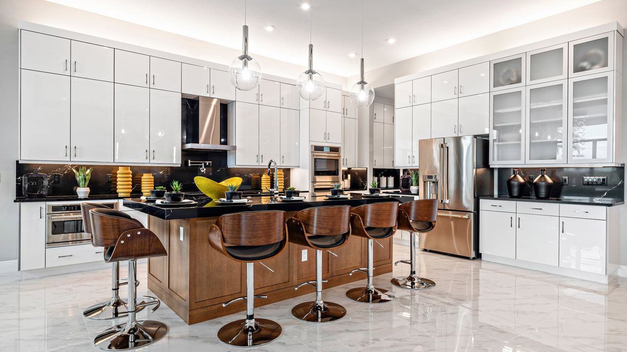 Victoria Model Home | Island Kitchen