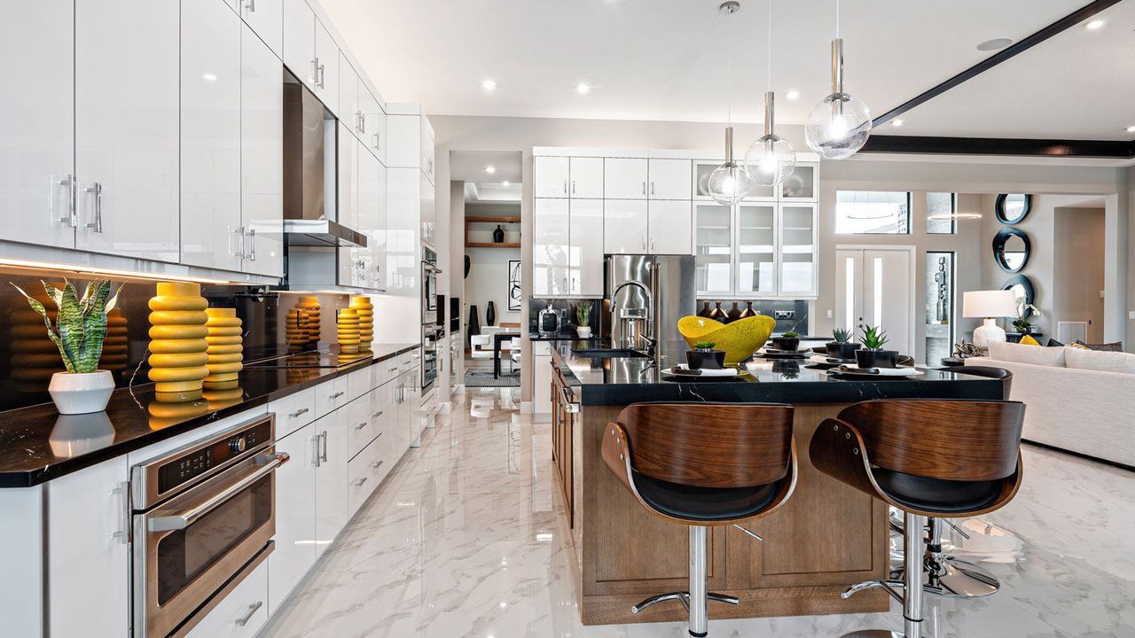 Victoria Model Home | Island Kitchen