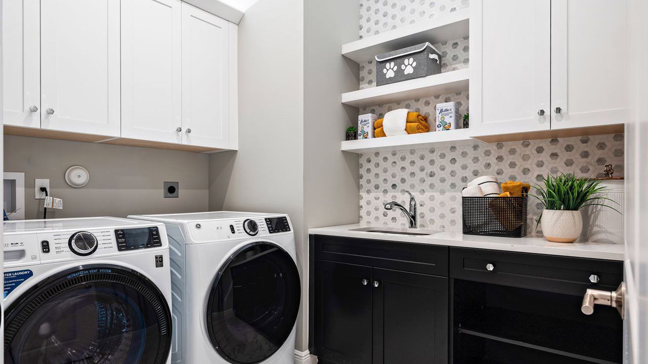 Victoria Model Home | Laundry