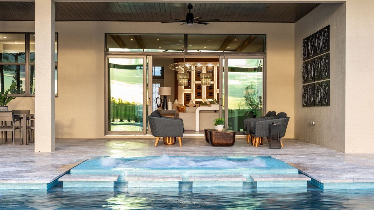 Waverly Model Home | Lanai