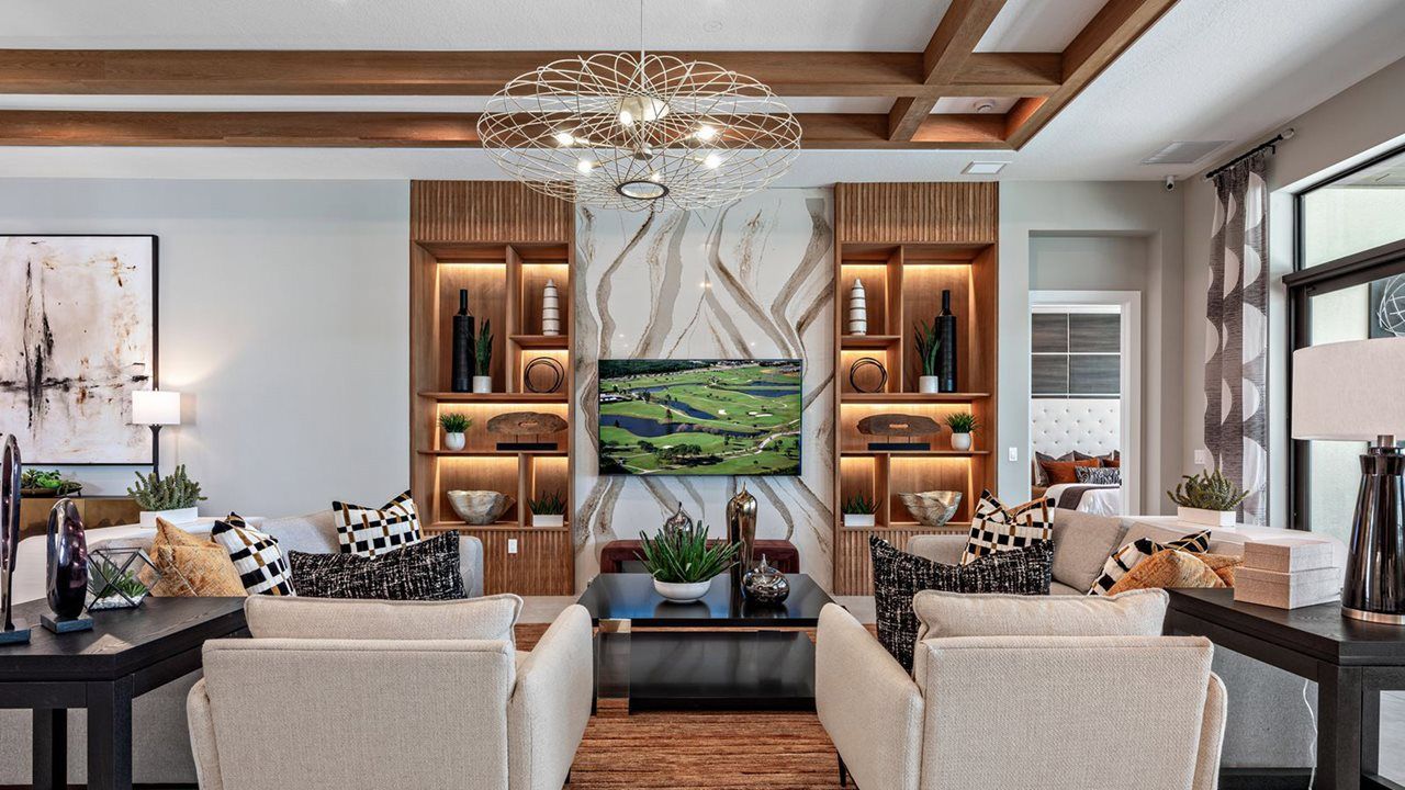 Waverly Model Home | Great Room