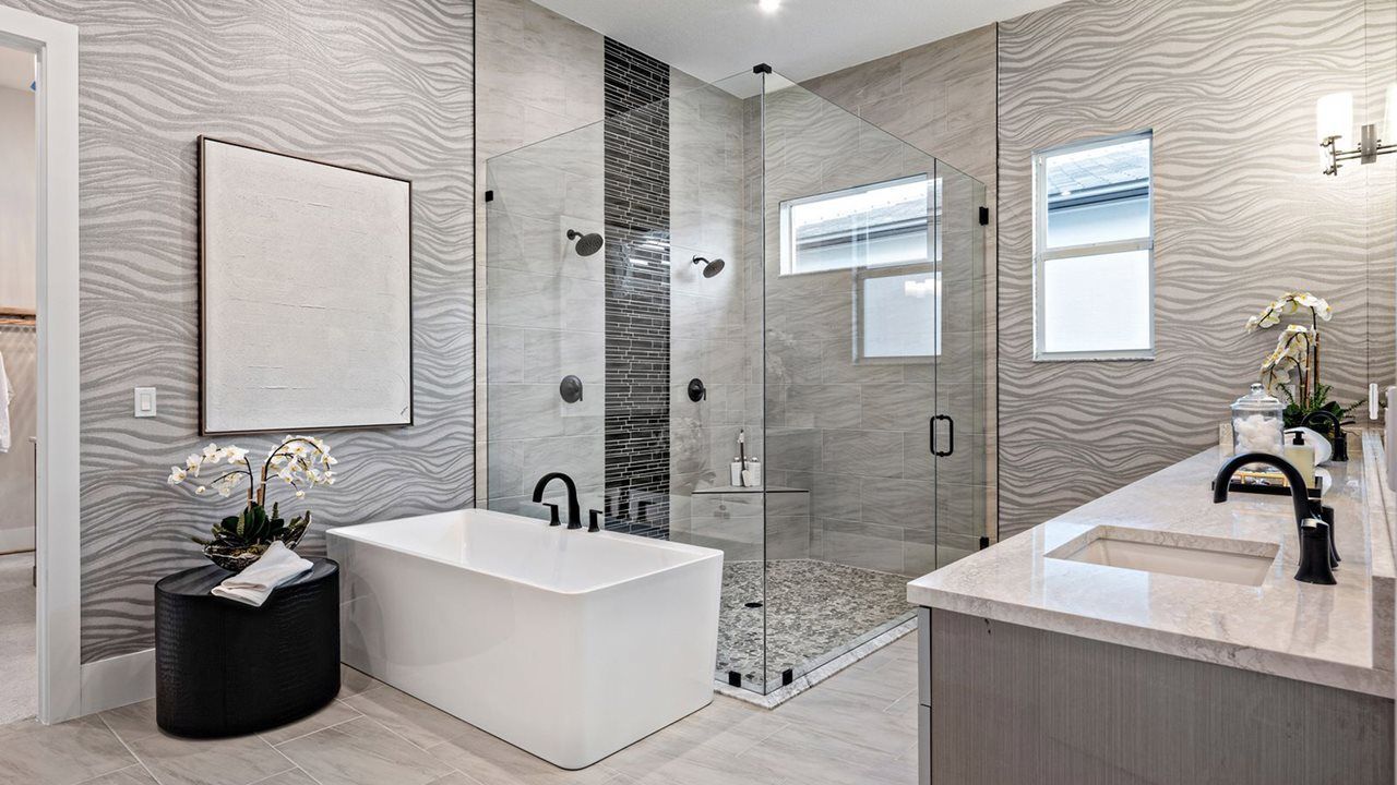 Xena Model Home | Owner's Bath