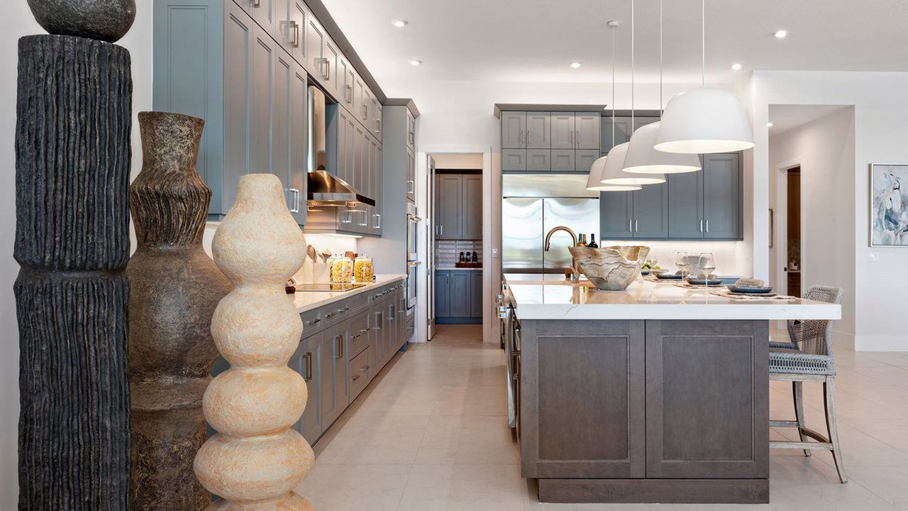 Zara Model Home | Island Kitchen
