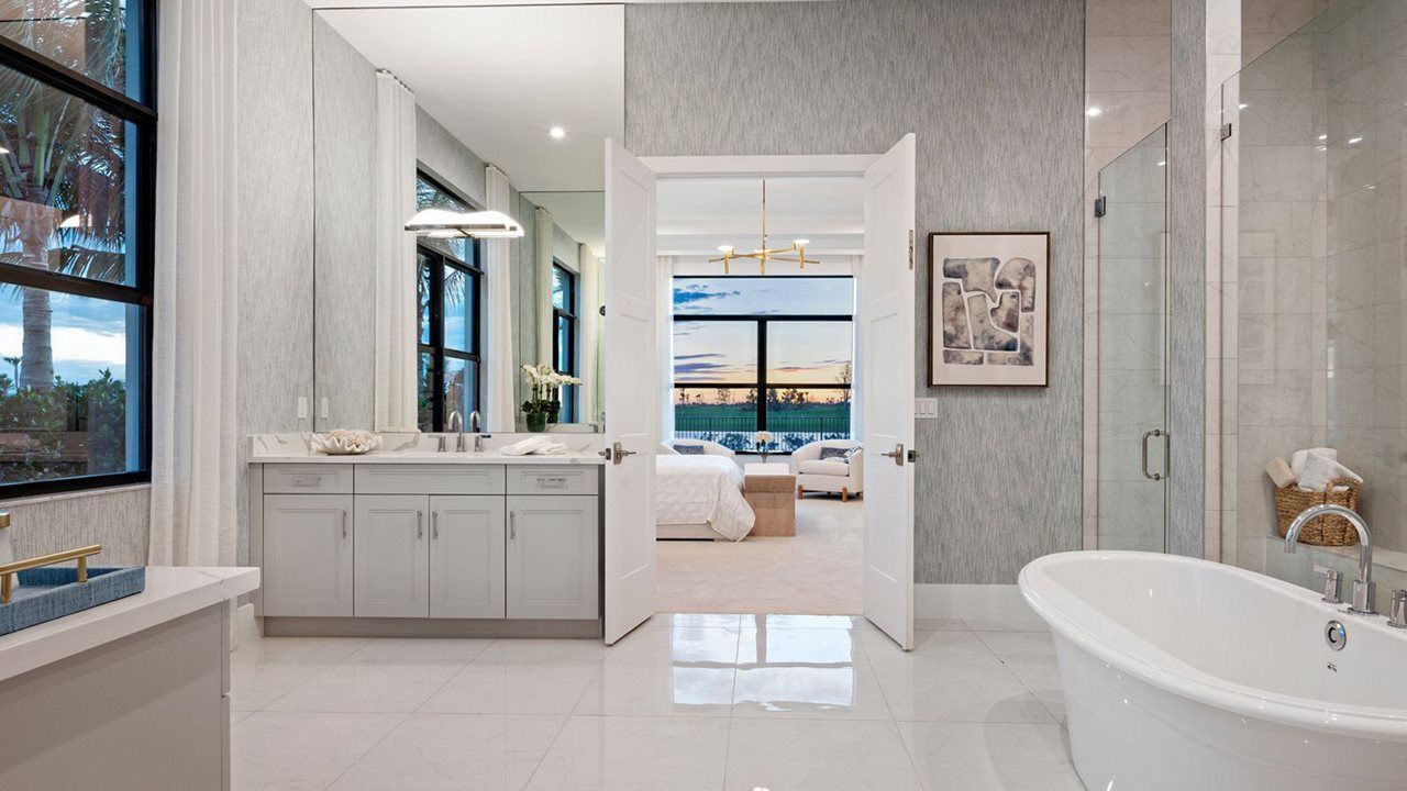 Zara Model Home | Owner's Bath
