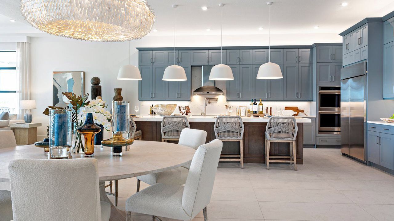 Zara Model Home | Great Room into Kitchen