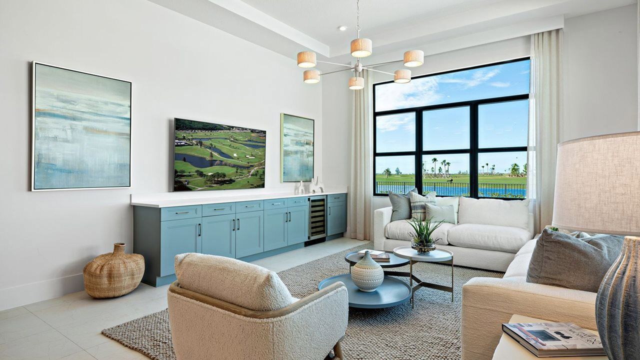 Zara Model Home | Club Room