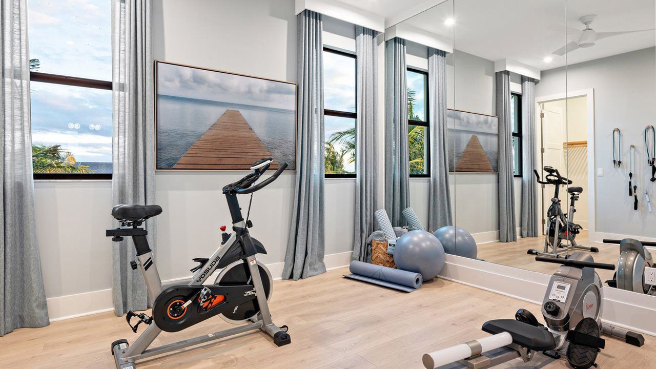 Zara Model Home | Secondary Bedroom made into Fitness Room