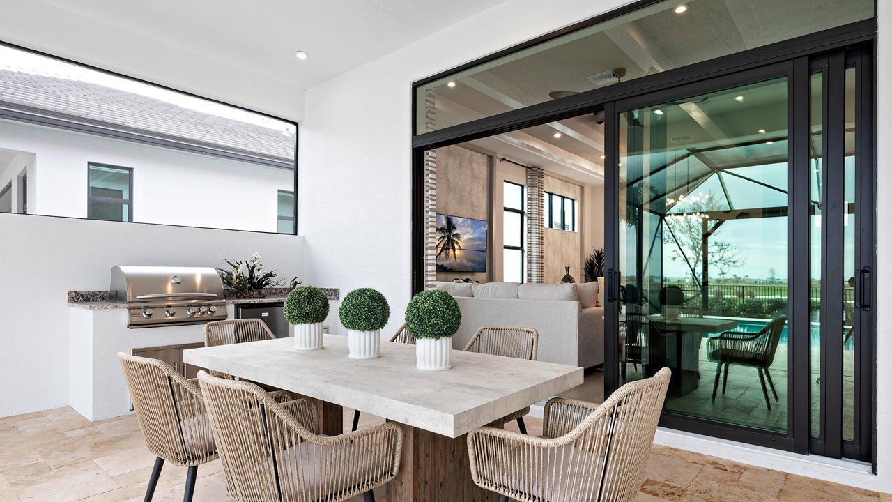 Madeline Model Home | Lanai