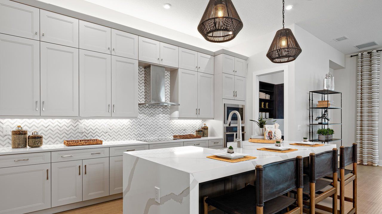 Madeline Model Home | Island Kitchen