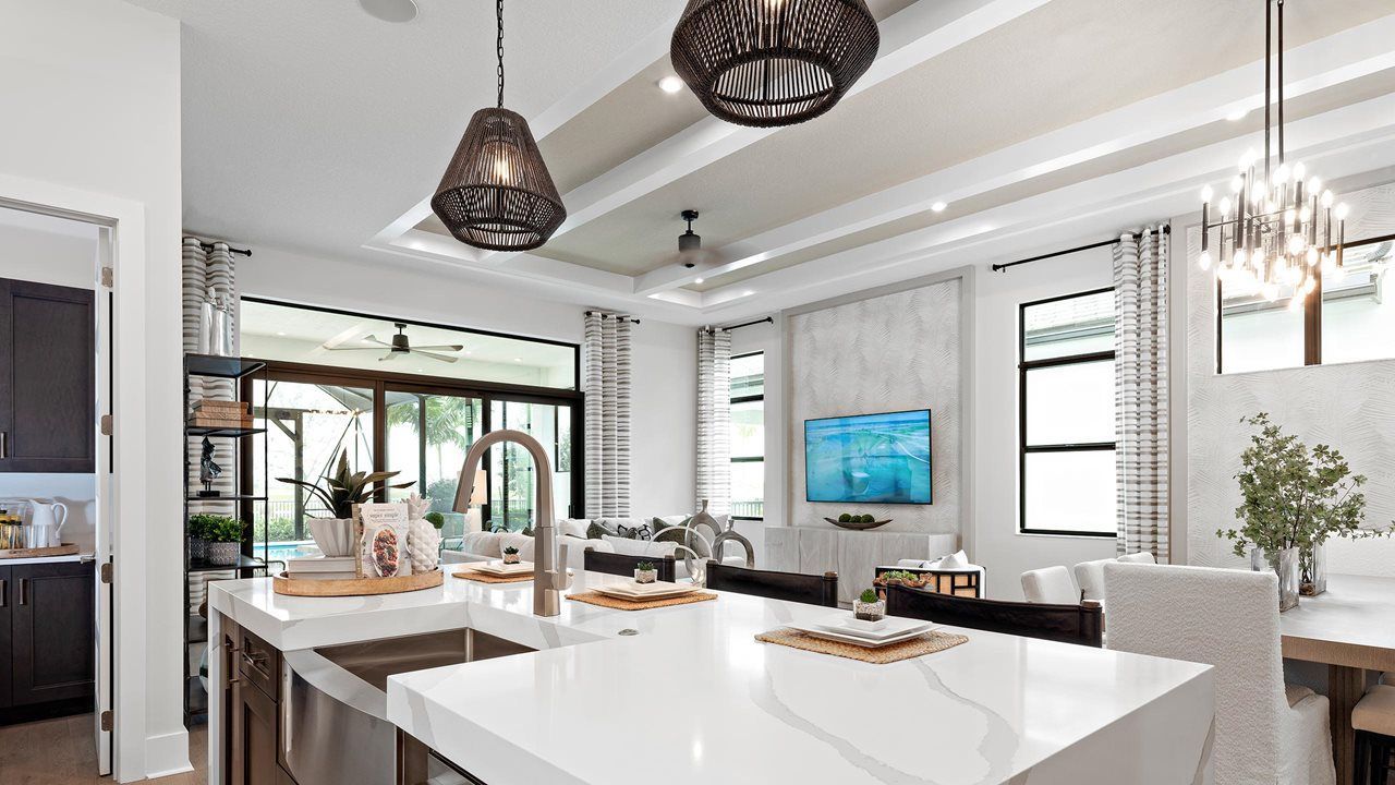 Madeline Model Home | Island Kitchen