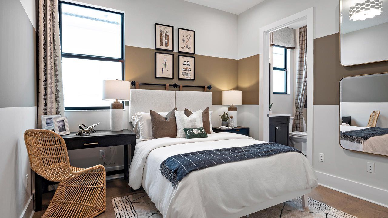 Madeline Model Home | Secondary Bedroom