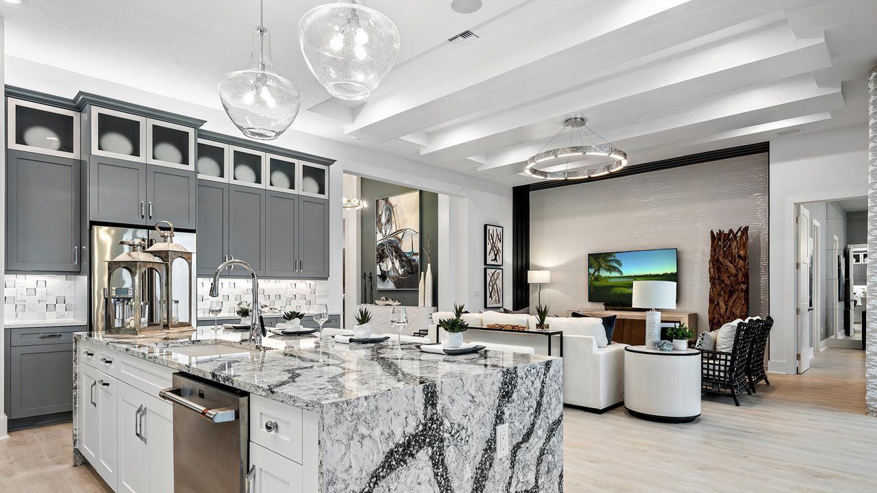 Rebecca Model Home | Island Kitchen