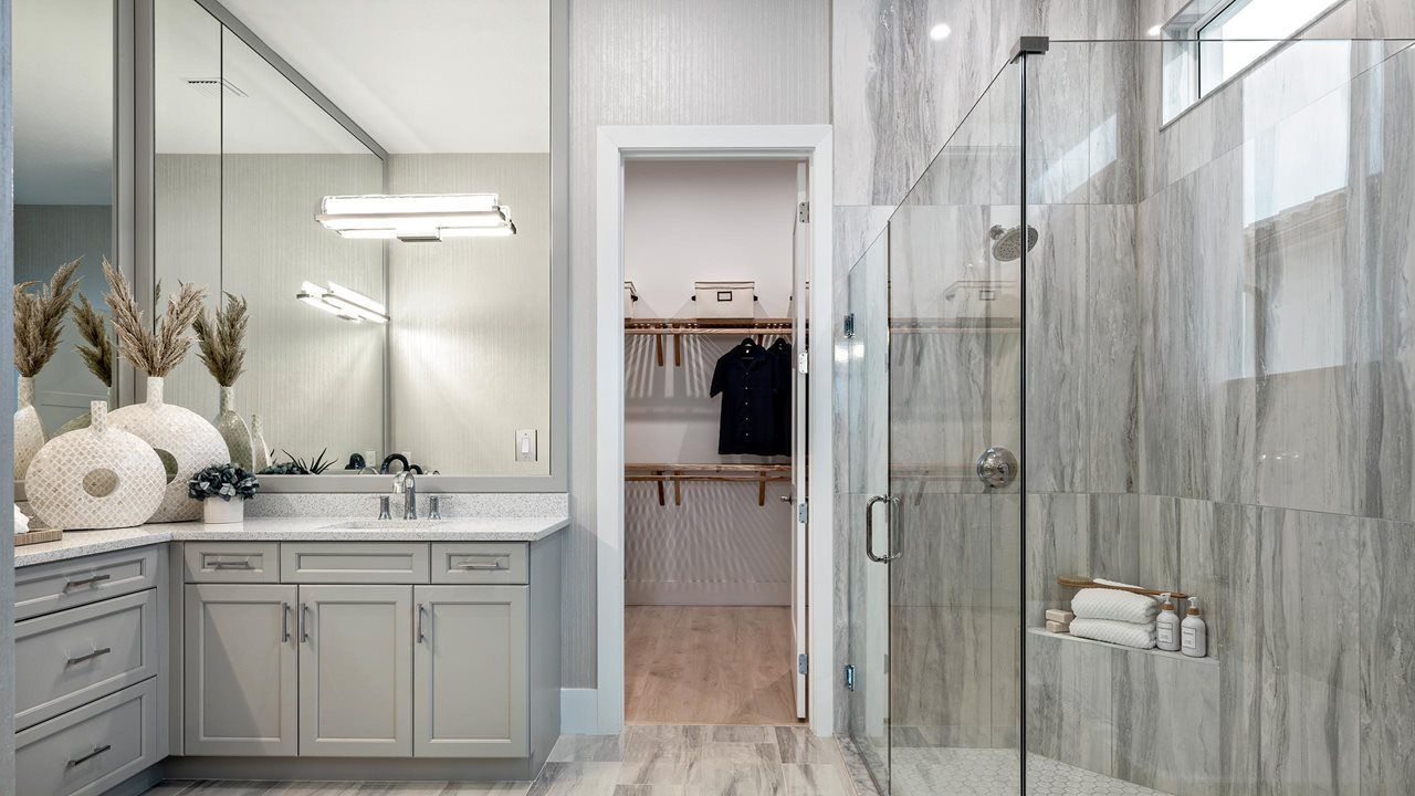 Rebecca Model Home | Owner's Bath