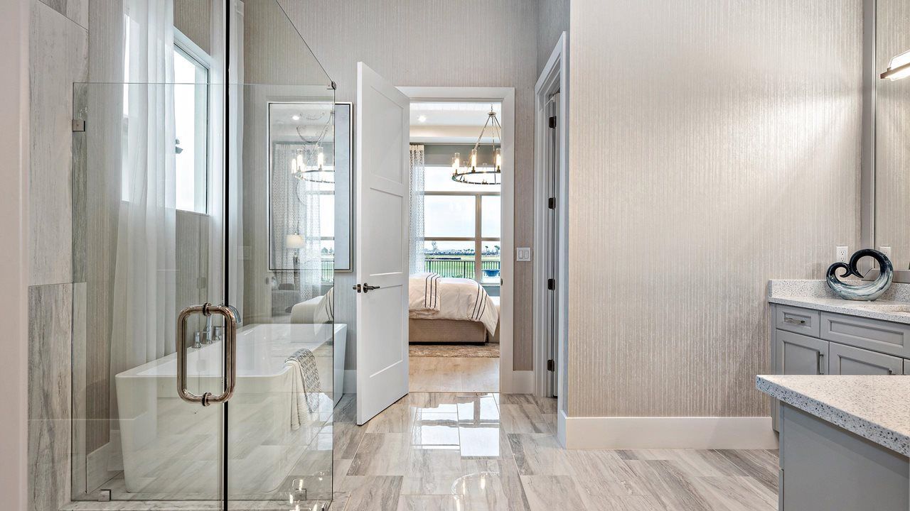 Rebecca Model Home | Owner's Bath