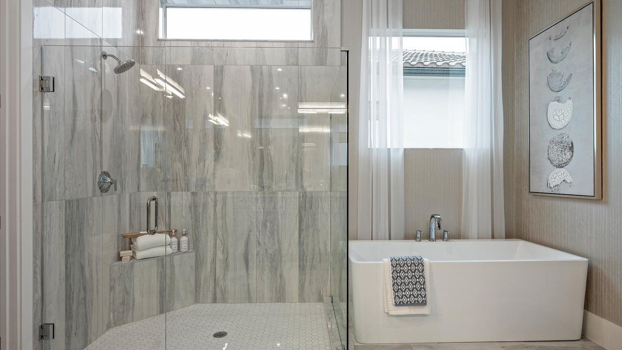 Rebecca Model Home | Owner's Bath