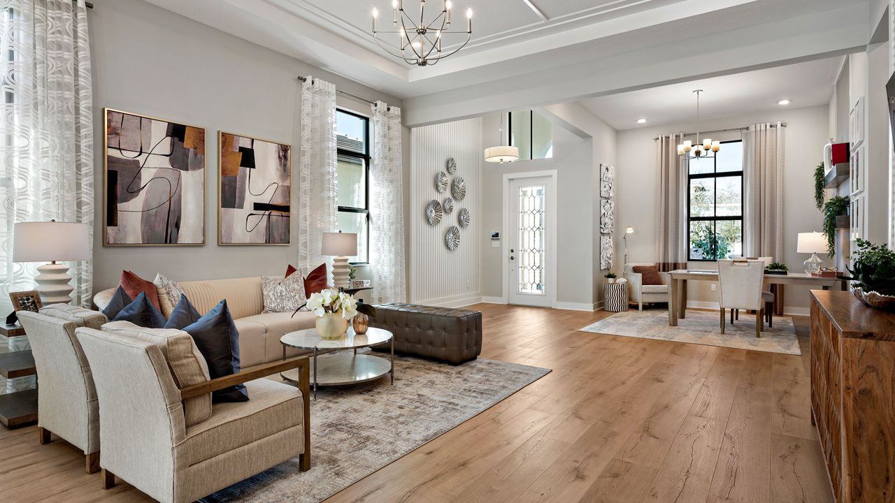 Grace Model Home | Great Room and Flex