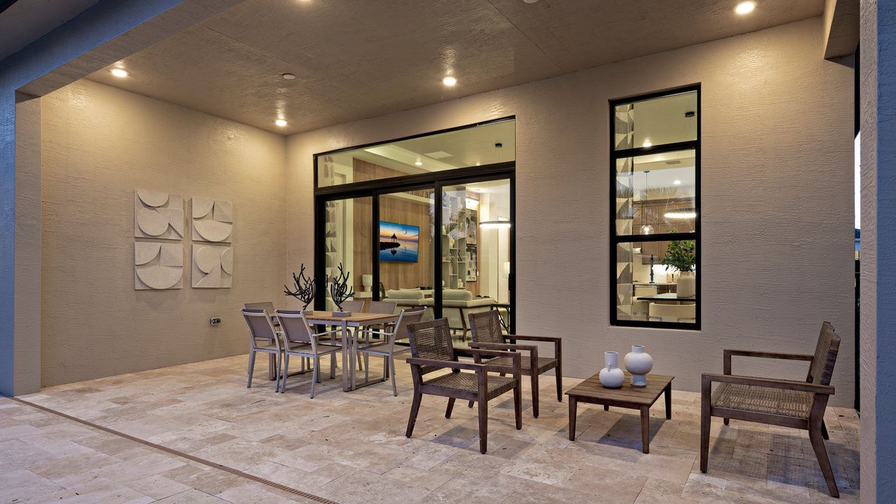 Julia Model Home | Lanai