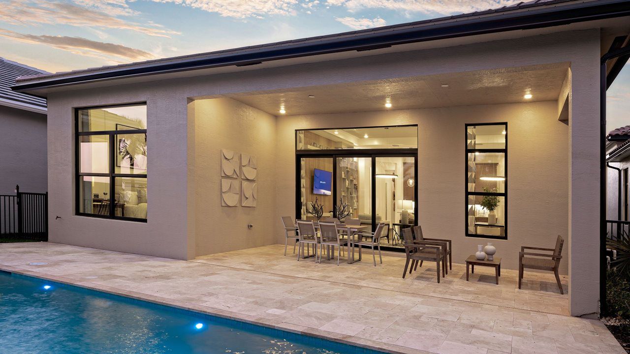 Julia Model Home | Lanai