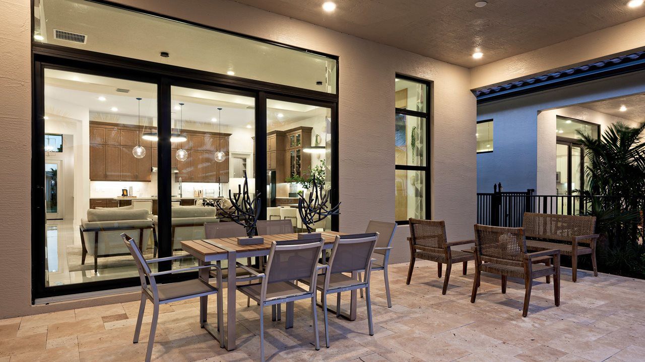 Julia Model Home | Lanai