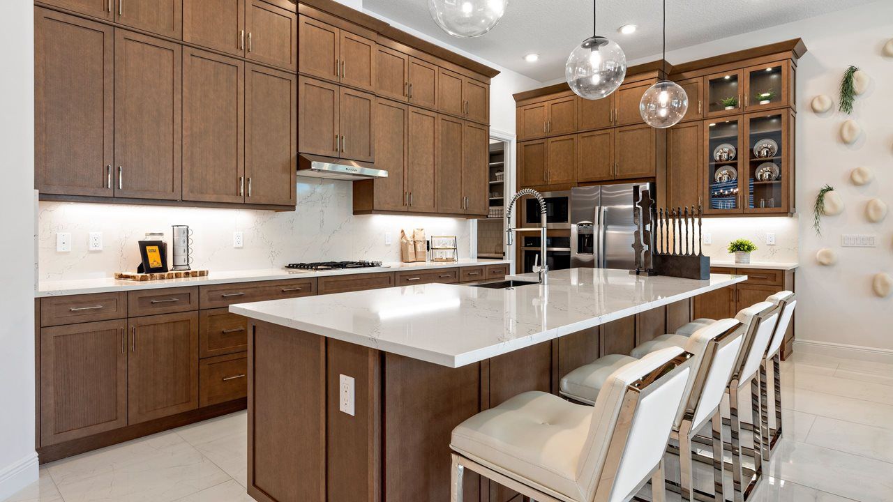Julia Model Home | Island Kitchen