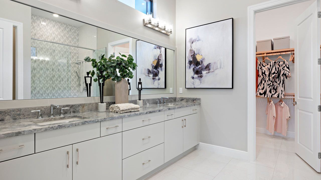 Julia Model Home | Owner's Bath