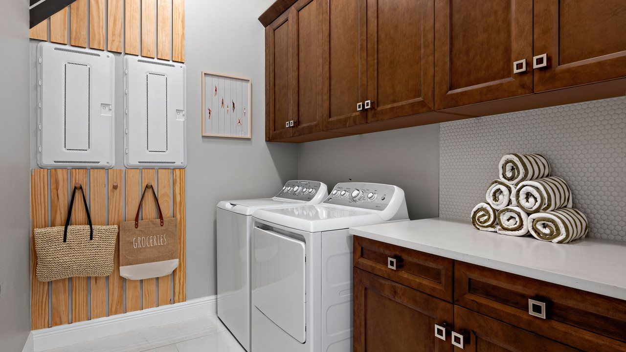 Julia Model Home | Laundry