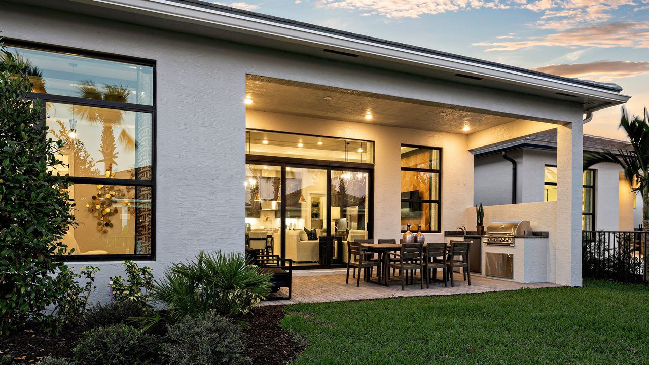 Lila Model Home | Lanai