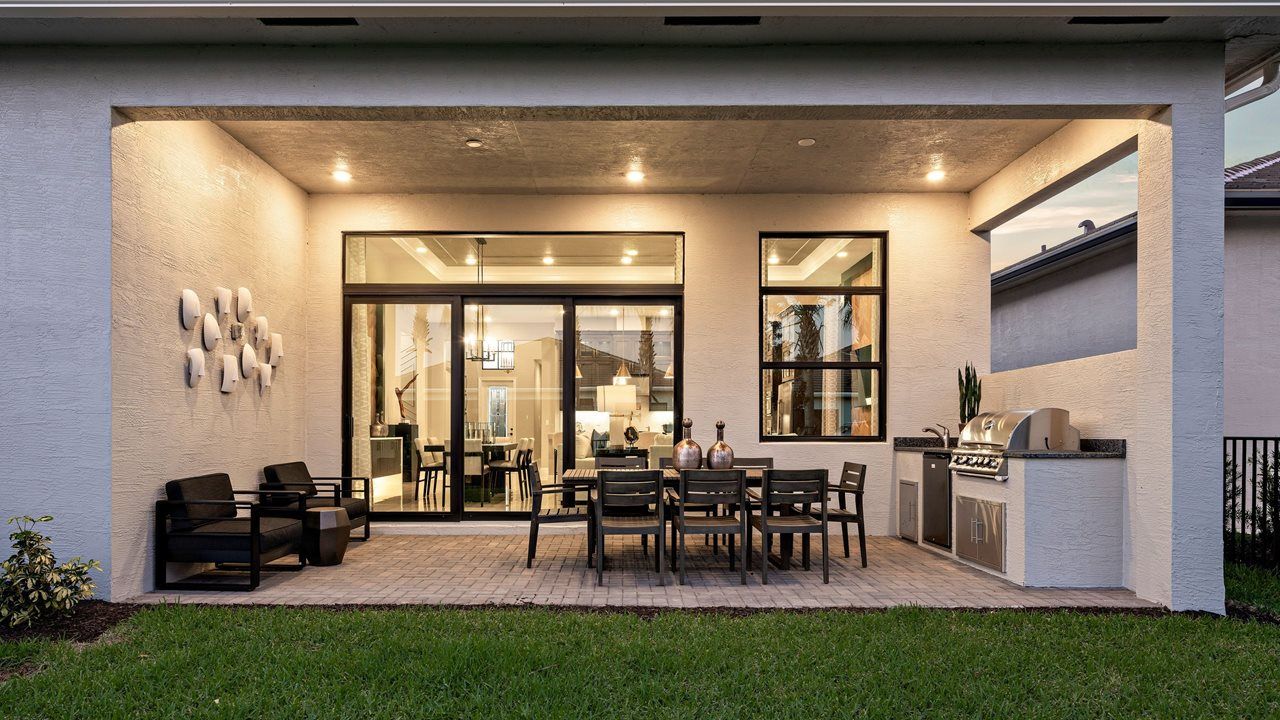Lila Model Home | Lanai