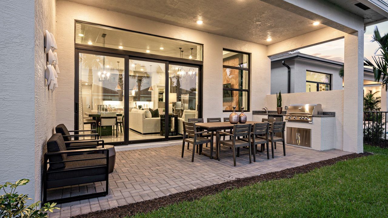 Lila Model Home | Lanai