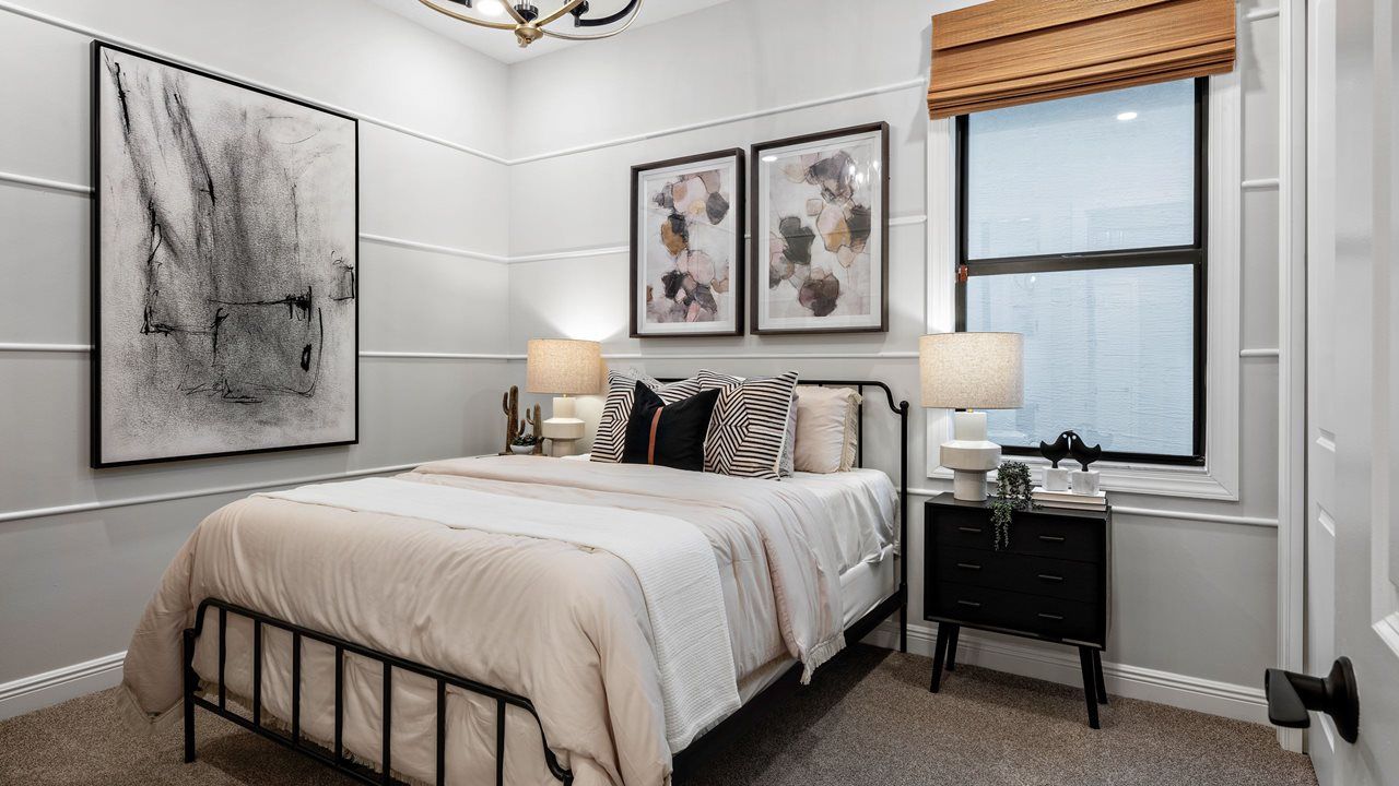 Lila Model Home | Secondary Bedroom