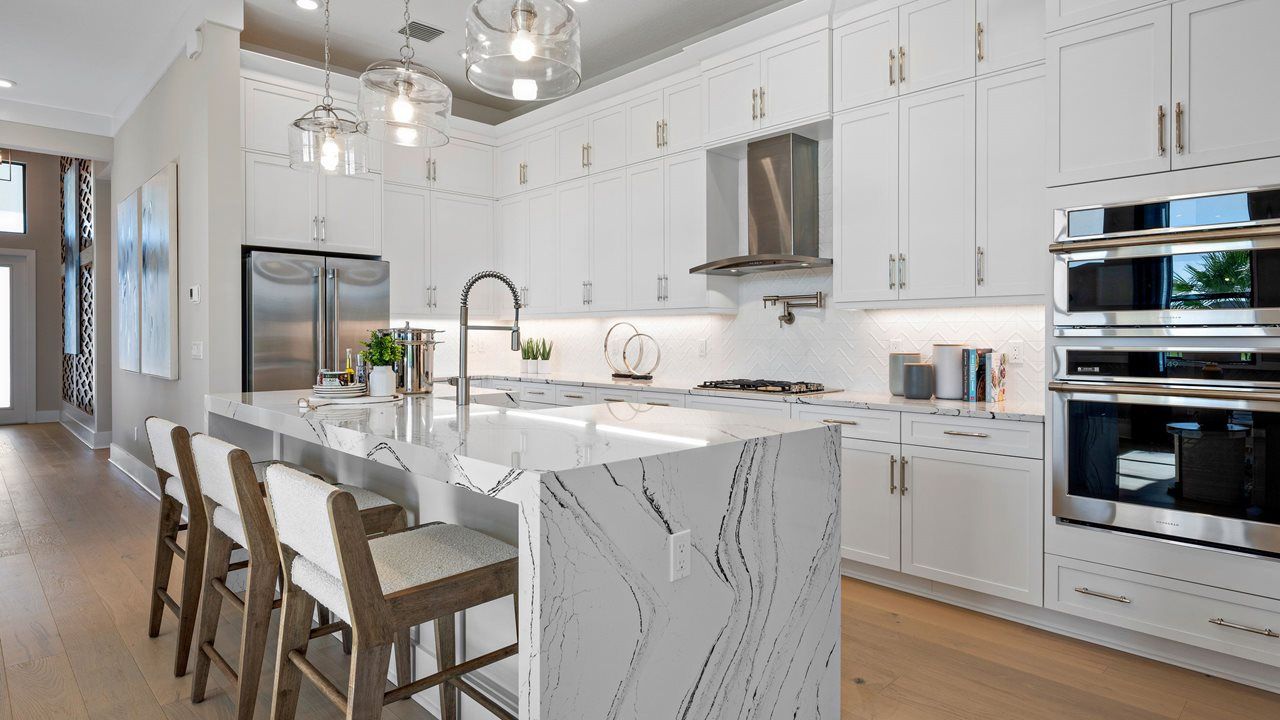 Madison Model Home | Island kitchen