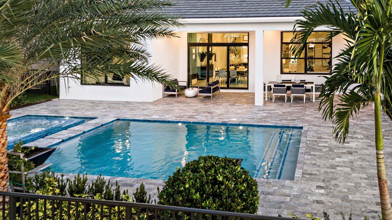 Paige Model Home | Pool