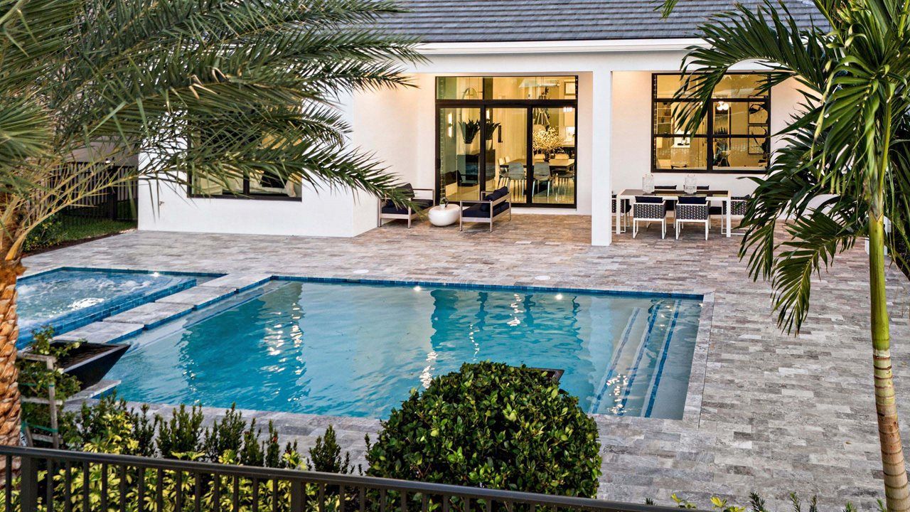 Paige Model Home | Pool