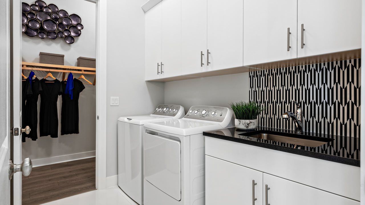 Paige Model Home | Laundry