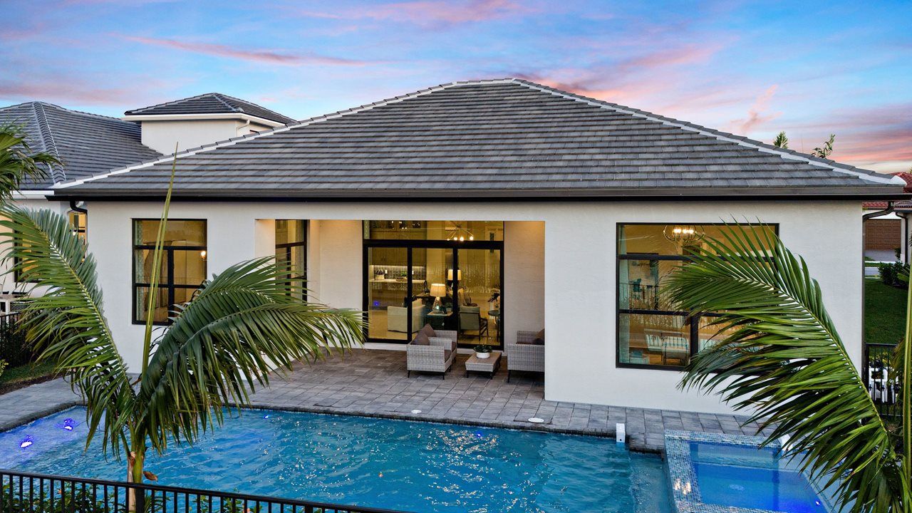 Riley Model Home | Rear Exterior